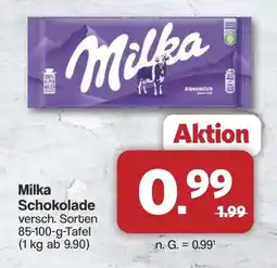 Famila Nord West Milka Schokolade Angebot