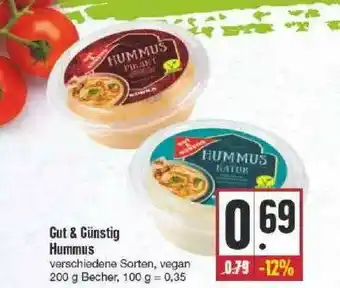 Edeka Gut & Günstig Hummus Angebot