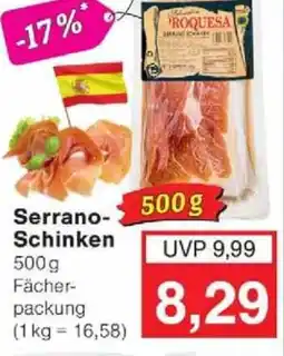 Jawoll Serrano- Schinken Angebot