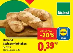 Lidl Bioland Steinofenbrötchen Angebot