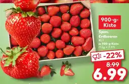 Kaufland Span. Erdbeeren Angebot