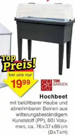 Jawoll TIM GARDEN Hochbeet Angebot