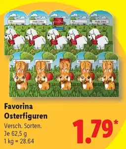 Lidl Favorina Osterfiguren Angebot