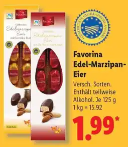Lidl Favorina Edel-Marzipan- Eier Angebot