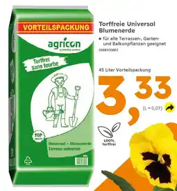Globus Baumarkt agrícon Torffreie Universal Blumenerde Angebot