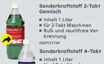 Globus Baumarkt HERCUTEC Sonderkraftstoff 2-Takt Gemisch Angebot