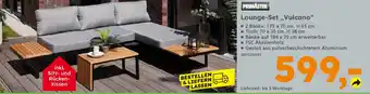 Globus Baumarkt PRIMASTER Lounge-Set „Vulcano" Angebot