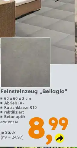 Globus Baumarkt Feinsteinzeug „Bellagio" Angebot