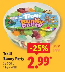 Lidl Trolli Bunny Party Angebot