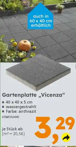 Globus Baumarkt Gartenplatte,,Vicenza" Angebot