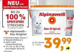 Globus Baumarkt Alpina Alpinaweiß - Das Original Angebot