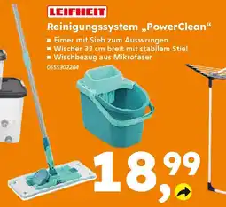 Globus Baumarkt LEIFHEIT Reinigungssystem „PowerClean❝ Angebot