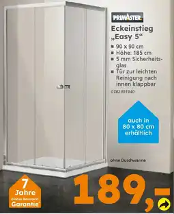 Globus Baumarkt PRIMASTER Eckeinstieg ,,Easy 5" Angebot