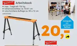 Globus Baumarkt TrendLine Arbeitsbock Angebot