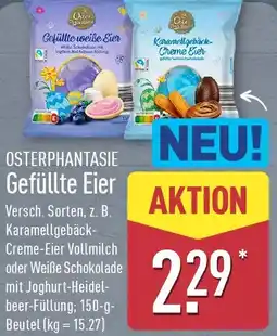 Aldi Nord OSTERPHANTASIE Gefüllte Eier Angebot