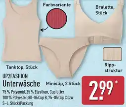 Aldi Nord UP2FASHION Unterwäsche Angebot