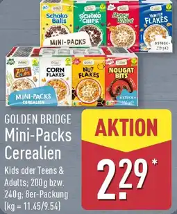 Aldi Nord GOLDEN BRIDGE Mini-Packs Cerealien Angebot