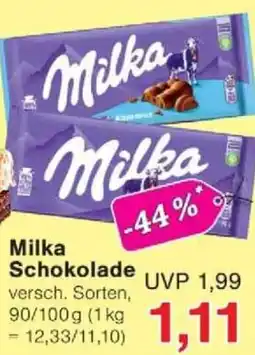 Jawoll Milka Schokolade Angebot