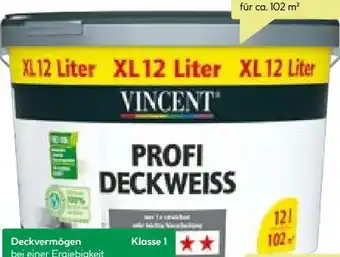 BayWa Bau & Garten Vincent Innenfarbe Profi Deckweiß Angebot