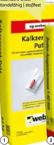 BayWa Saint-Gobain Weber Kalkzement-Putz Angebot