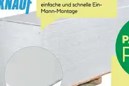 BayWa Knauf Gipskartonplatte Angebot