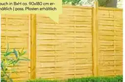 BayWa Lamellenzaun Schwarzwald Angebot