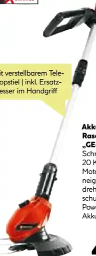 BayWa Einhell Akku-Rasentrimmer GE-CT 18 Li Solo Angebot