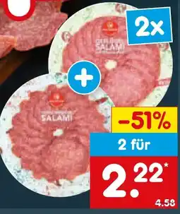 Netto Marken-Discount Wiltmann Salami-Sortiment Angebot