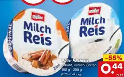 Netto Marken-Discount Müller Milch Reis Angebot