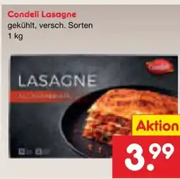 Netto Marken-Discount Carlo Condeli Lasagne Angebot