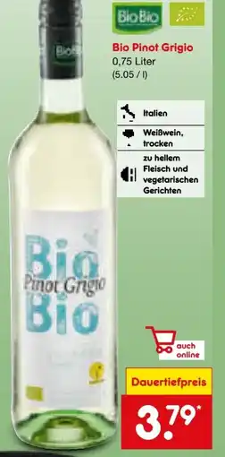 Netto Marken-Discount BioBio Bio Pinot Grigio Angebot