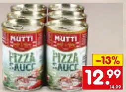 Netto Marken-Discount Mutti Pizza Sauce Angebot