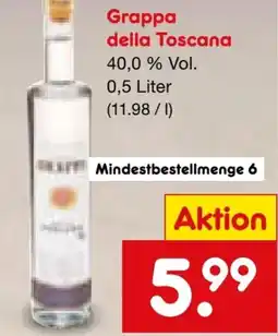 Netto Marken-Discount Di Alfino Grappa della Toscana Angebot