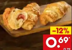 Netto Marken-Discount Netto Backstube Käse Schinken Croissant Angebot