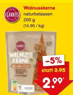 Netto Marken-Discount Clarky's Walnusskerne Angebot
