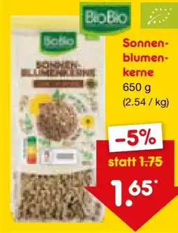 Netto Marken-Discount BioBio Bio-Sonnenblumenkerne Angebot