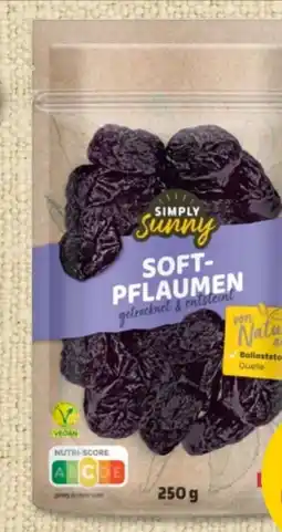PENNY Simply Sunny Softpflaumen vegan Angebot
