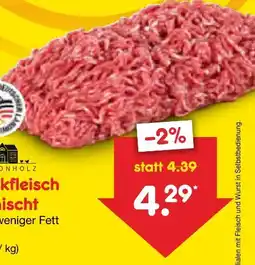 Netto Marken-Discount Gut Ponholz Gemischt-Hackfleisch Angebot