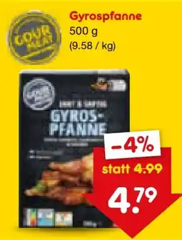 Netto Marken-Discount Gourmeat Gyros-Pfanne Angebot