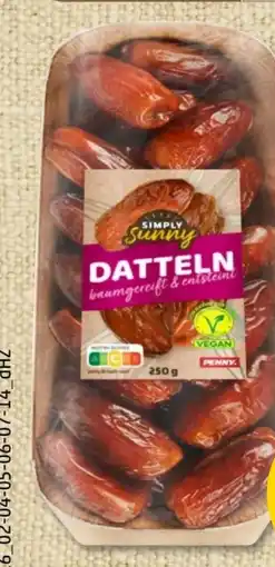 PENNY Simply Sunny Getrocknete Datteln vegan Angebot