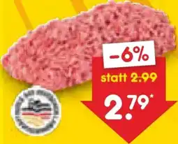 Netto Marken-Discount Gut & Günstig Schweine Hackfleisch Angebot