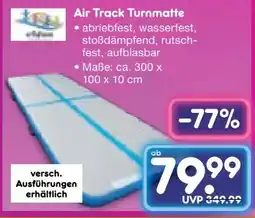 Netto Marken-Discount e4fun Air Track Turnmatte Angebot
