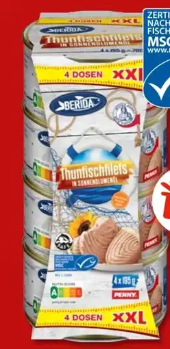 PENNY Berida Thunfischfilets XXL Angebot