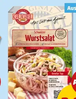 PENNY Gugel Schweizer Wurstsalat Angebot