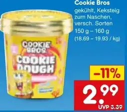 Netto Marken-Discount Cookie Bros Dough Angebot