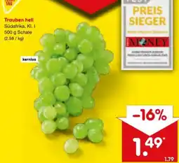 Netto Marken-Discount MarktTag Trauben Angebot