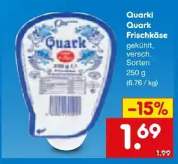 Netto Marken-Discount Quarki Körniger Frischkäse Angebot