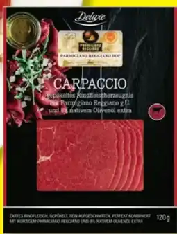 Lidl Deluxe Carpaccio vom Rind Angebot