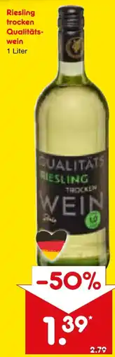 Netto Marken-Discount Riesling Qualitätswein Angebot