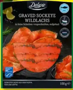 Lidl Deluxe Gravad Sockeye Wildlachs Angebot